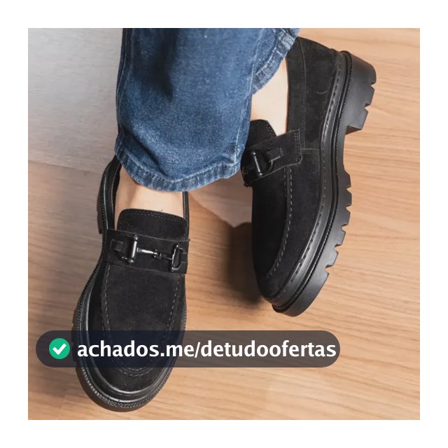 Sapato Social Masculino Mocassim Adulto Moderno Camurça Leve