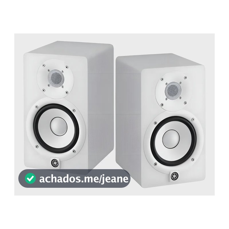 Monitor De Studio Profissional Yamaha Hs5 70w Branco Par