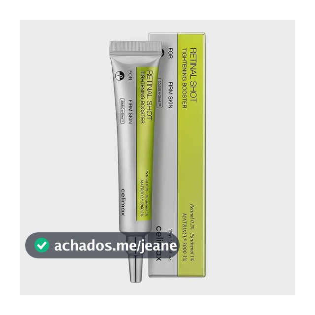 Celimax Retinal Shot Tightening Booster 15ml Todo Tipo De Pele Noite