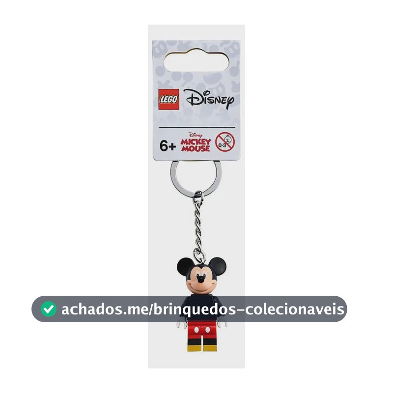 Lego Chaveiro Mickey Mouse Disney 853998 - rega