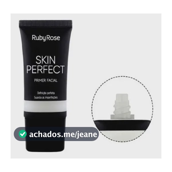 Primer Facial Ruby Rose Skin Perfect 25ml Minimiza Poros
