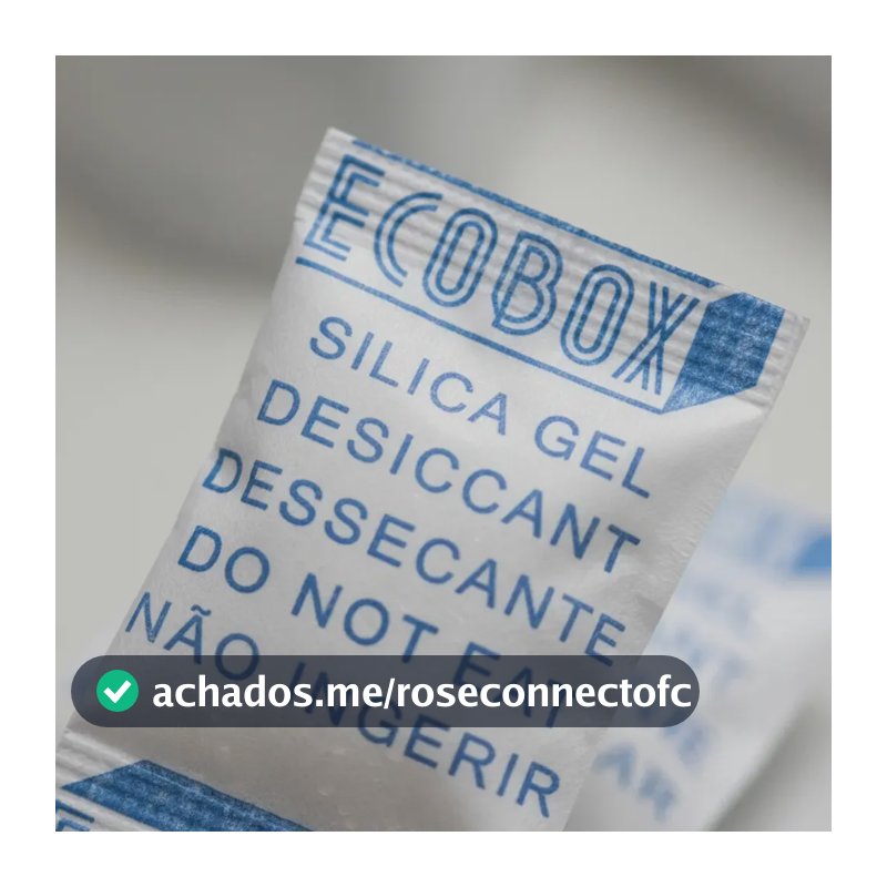Anti Mofo E Umidade Sílica Gel Desumidificador 200 Sachês Eco Box Embalagens
