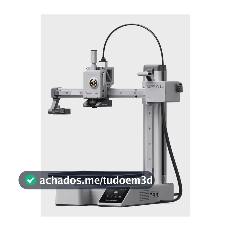 Mini impressora 3D Bamboo Lab A1 + filamento