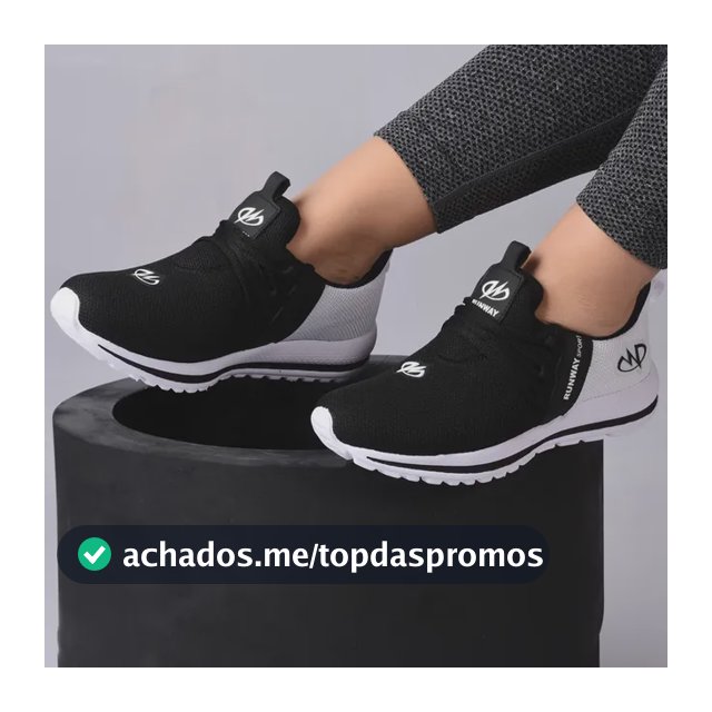 Tênis Feminino Esportivo Academia Caminhada Dia A Dia Runway