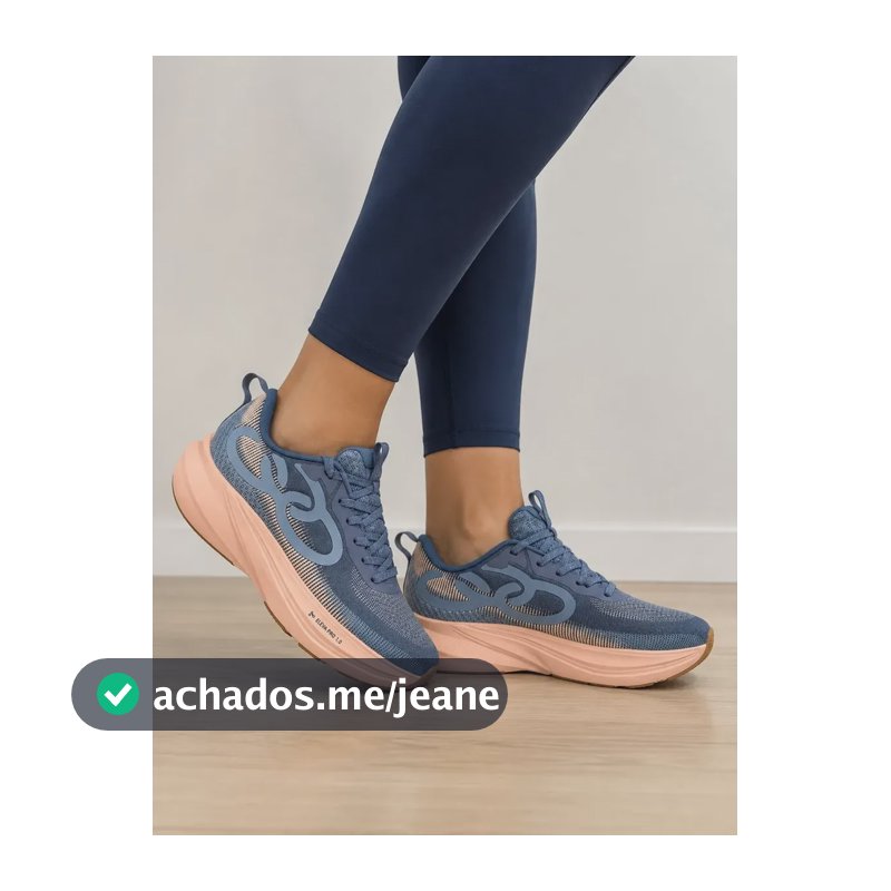 Tênis Olympikus Swift 6 Feminino Corrida Caminhada Academia Maritimo/organza Geométrico 38 Br