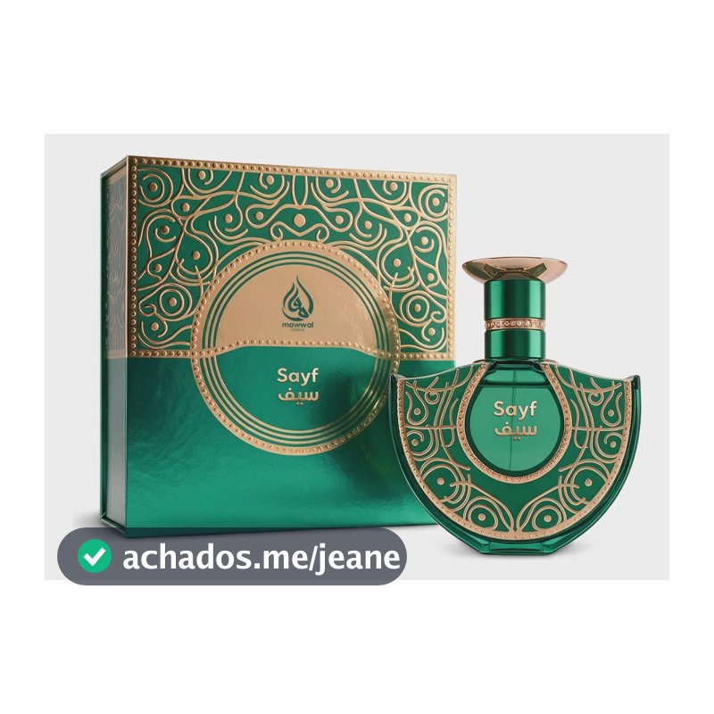 Perfume Árabe Mawwal Solaris Sayf Masculino 100ml Edp 100ml