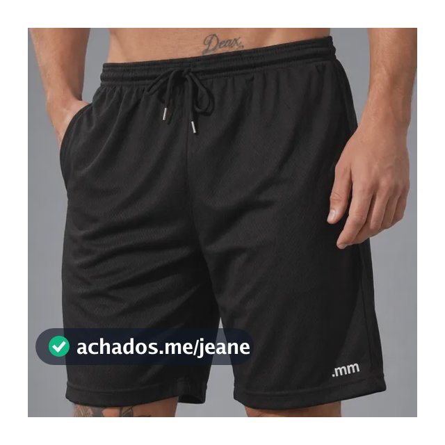 Bermuda Esportiva Masculina Futebol Short Treino Academia