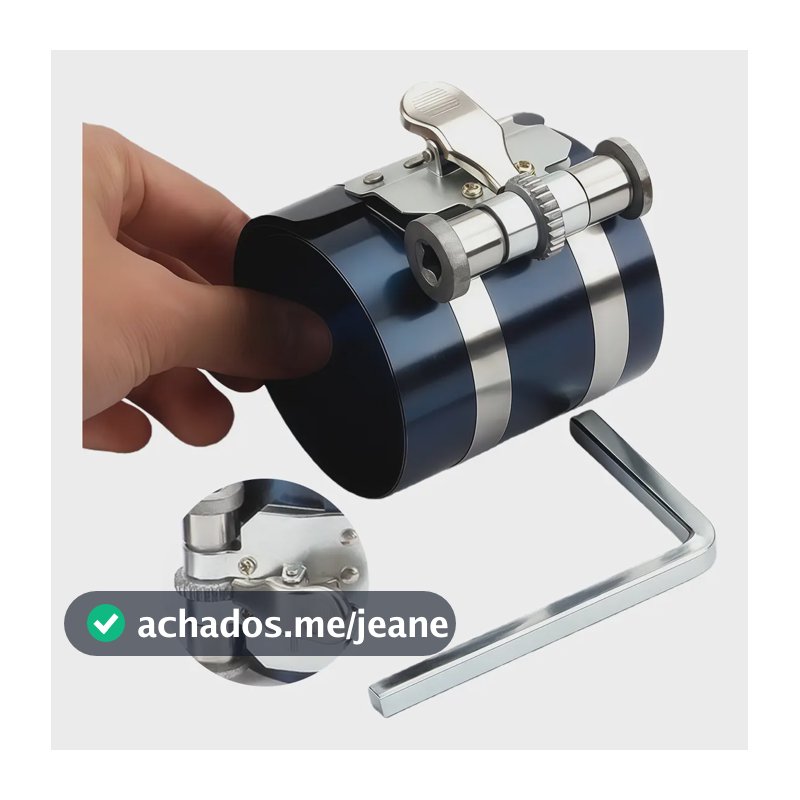 Cinta Aneis Para Pistão 3 Pol 60mm A 150mm Universal Carro