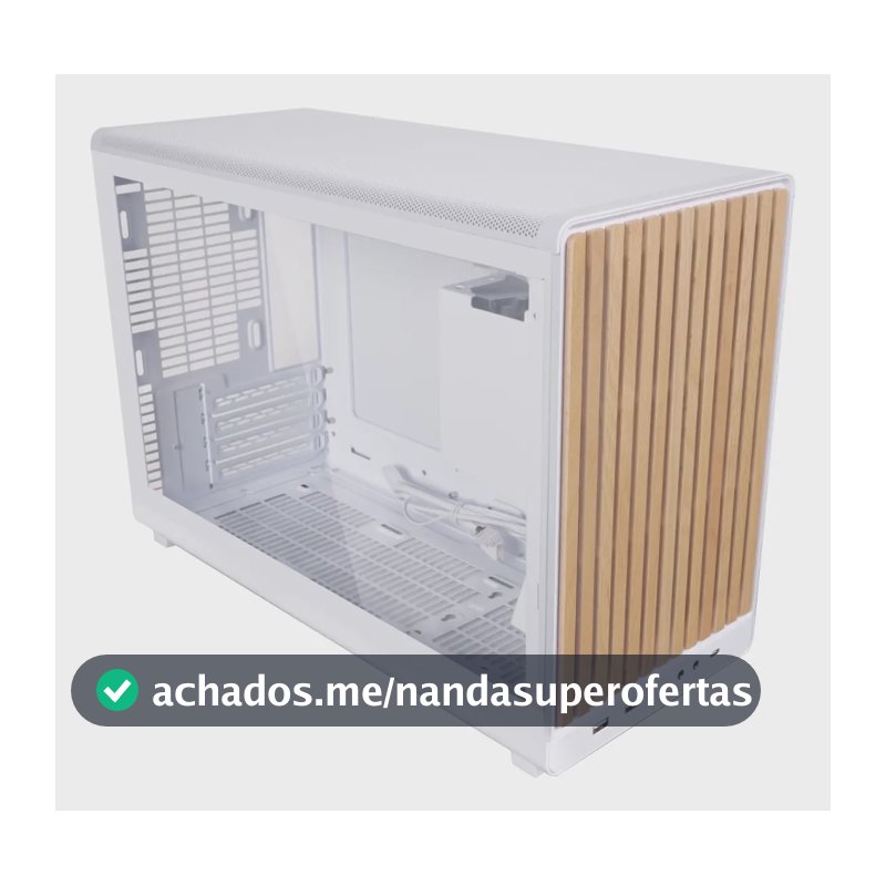 Gabinete Lian Li A3 Micro Atx Wood Edition Branco