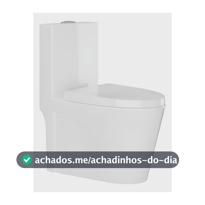 Vaso Sanitário Tubrax Monobloco VAB0002 Caixa Acoplada Completo Privada Cor Branco