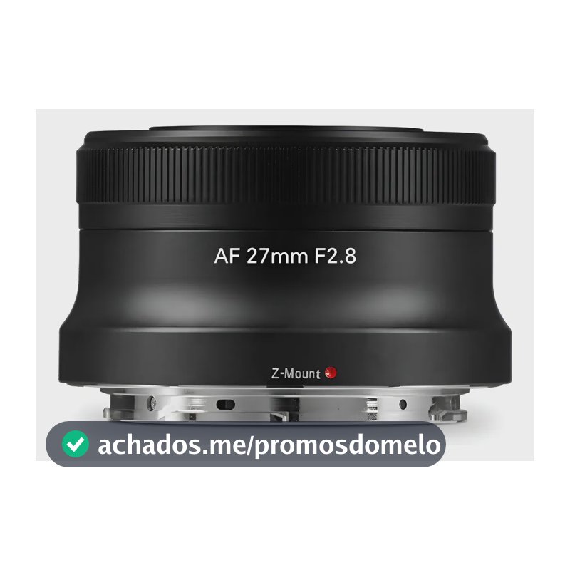 Lente 27mm F2.8 7artisans Auto Foco Montagem Nikon Z-mount P Montagem Nikon Z Preto