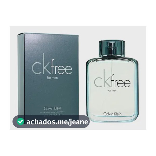 Fragrância Masculina Calvin Klein Free Edt 100ml