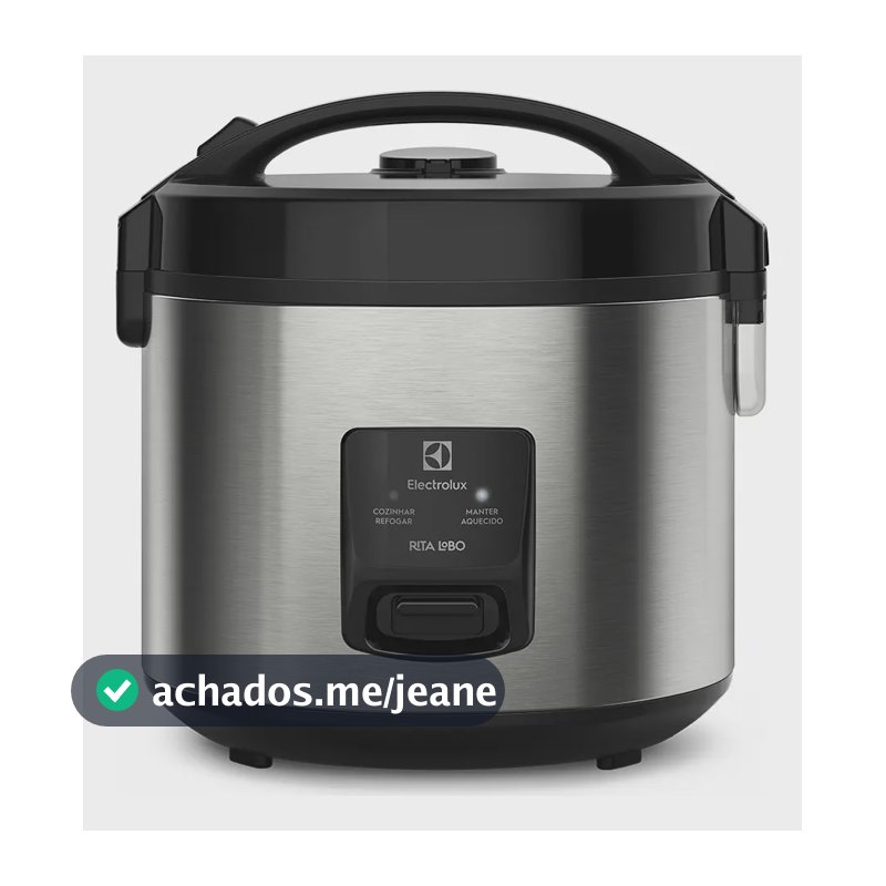 Panela Elétrica ERC20 Por Rita Lobo Com Capacidade 3,5L Antiaderente Inox Electrolux