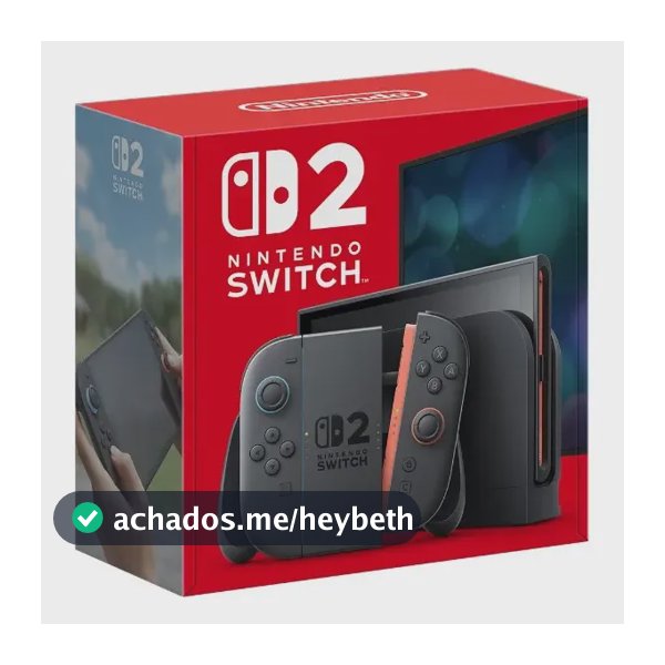 Console Nintendo Switch 2 Preto - Modelo Nacional Preto