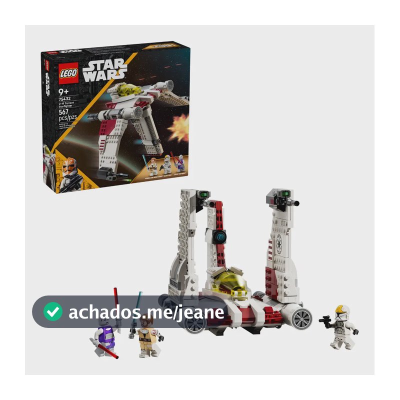 Lego Star Wars Caça Estelar Torrente V-19 75432 567 Peças