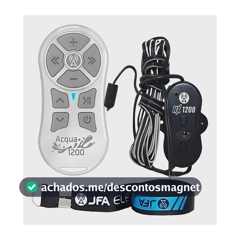 Controle Jfa Acqua Branco K1200 Longa Distância