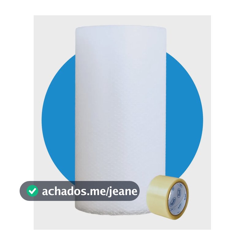 Plástico Bolha Bobina 60x50 Embalagem Proteção Next Order Transparente