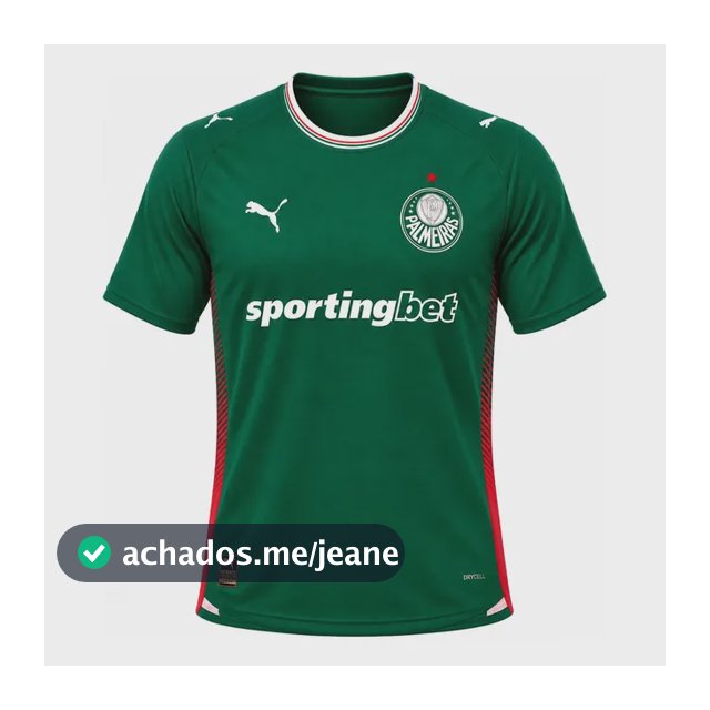Camisa Palmeiras 2026/27 Masculina Jogo Torcedor