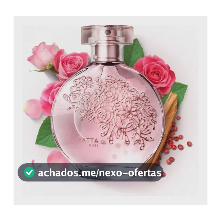 Perfume Floratta Rose Desodorante Colônia Feminino 75ml
