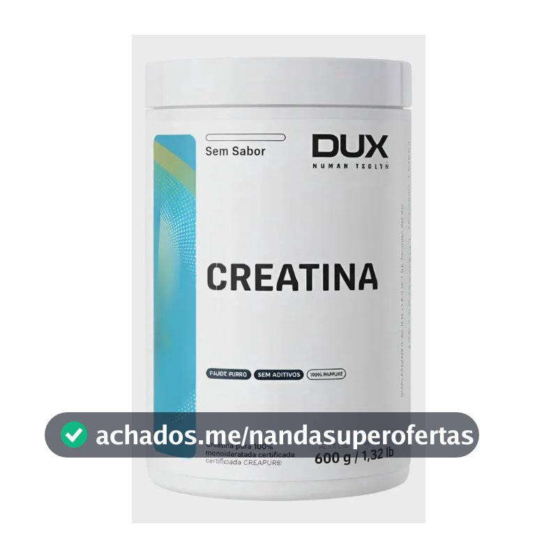 Creatina monohidratada Dux Human Health em pó Sem sabor x 600g