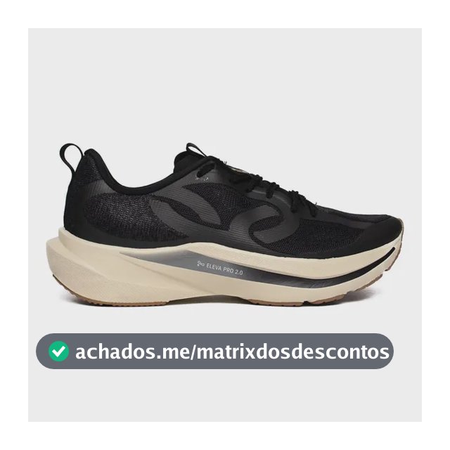 Tênis Olympikus Corre Vento 3 Corrida Preto/cinza Preto 41 Br