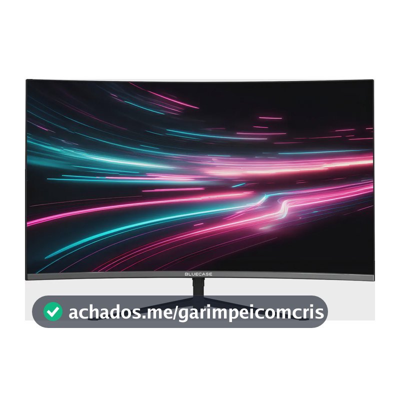 Monitor Gamer 27 Preto Curvo Nyx Full Hd 100hz Bluecase