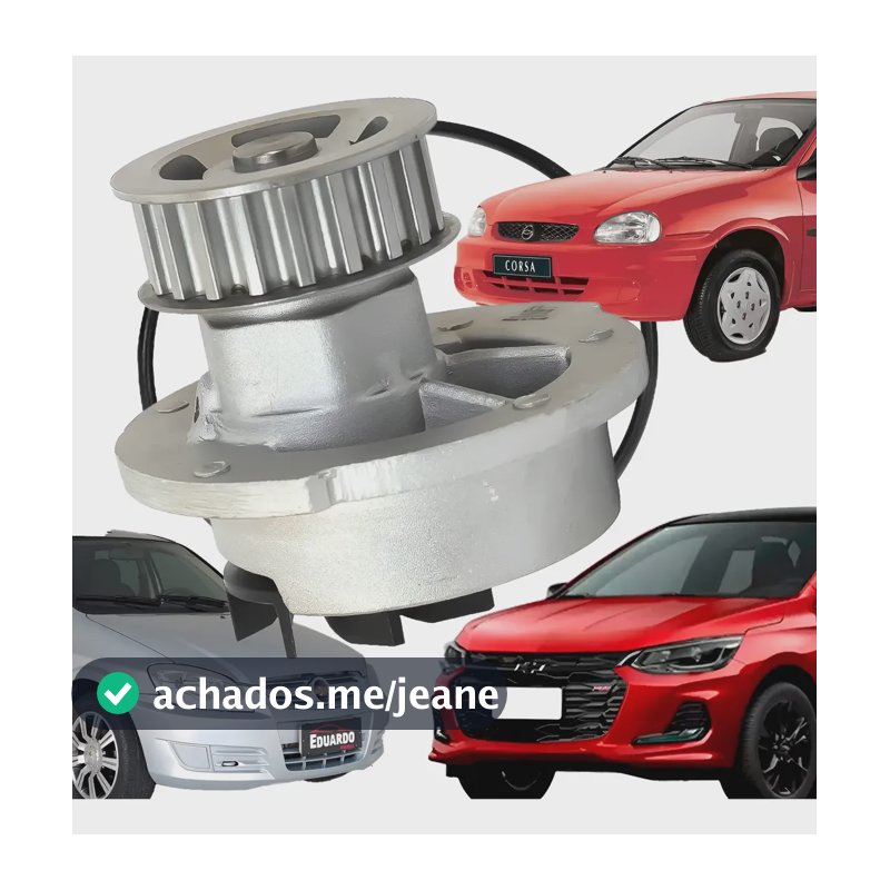 Bomba Dágua Gm Corsa Celta Prisma Onix Agile 1.0 1.4 8v