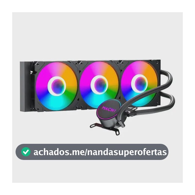 Water Cooler Mach1 Logic Gk360 Rgb 360mm Preto