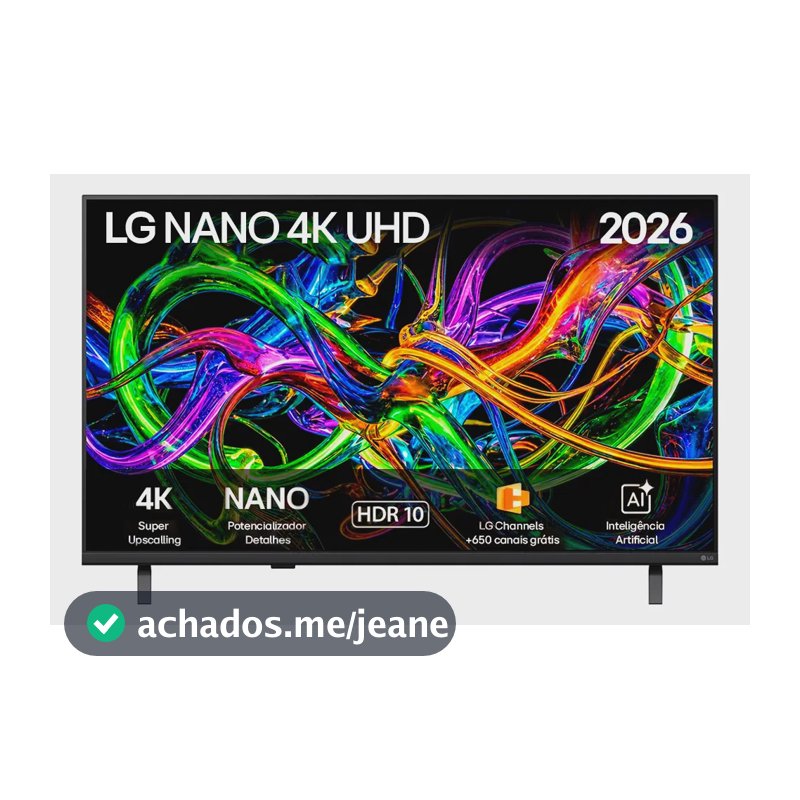 Smart Tv LG 55'' 4k Ultra Hd Nano Ai Webos 26 55un85