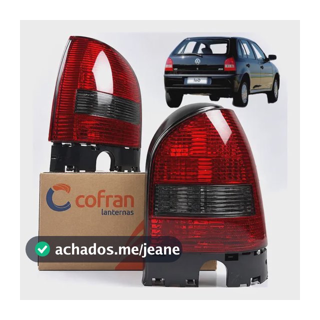 Par Lanterna Gol G3 99 2000 2001 01 2002 2003 2004 2005 Fume