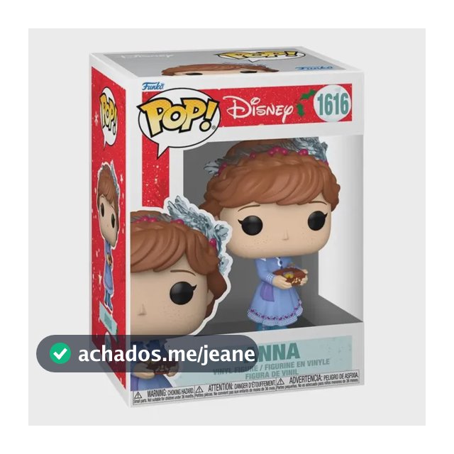 Boneco Funko Pop! Disney Princesas De Natal - Anna