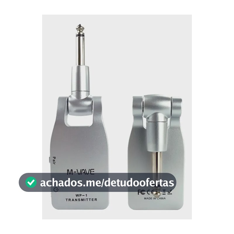 Receptor Transmissor De Sistema De Guitarra Sem Fio M-vave