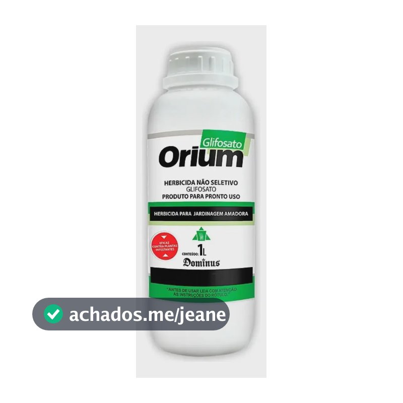 Herbicidas Orium Glifosato 1l Mata Mato Não Seletivo