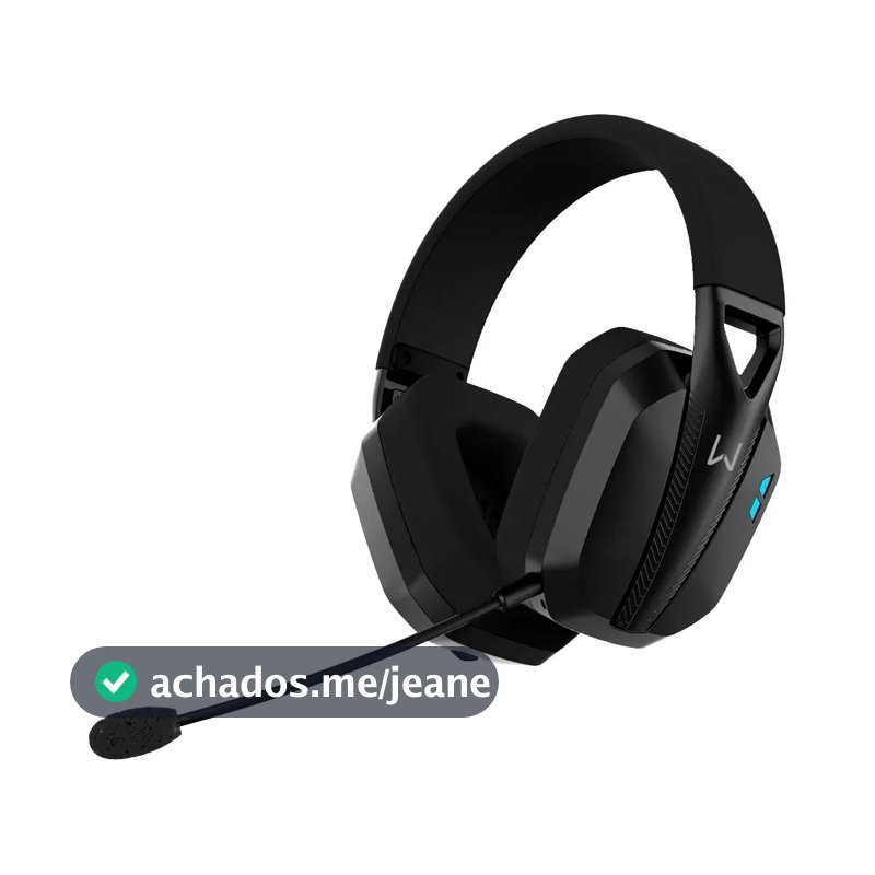 Headset Gamer Wireless Warrior - Ph704 Preto