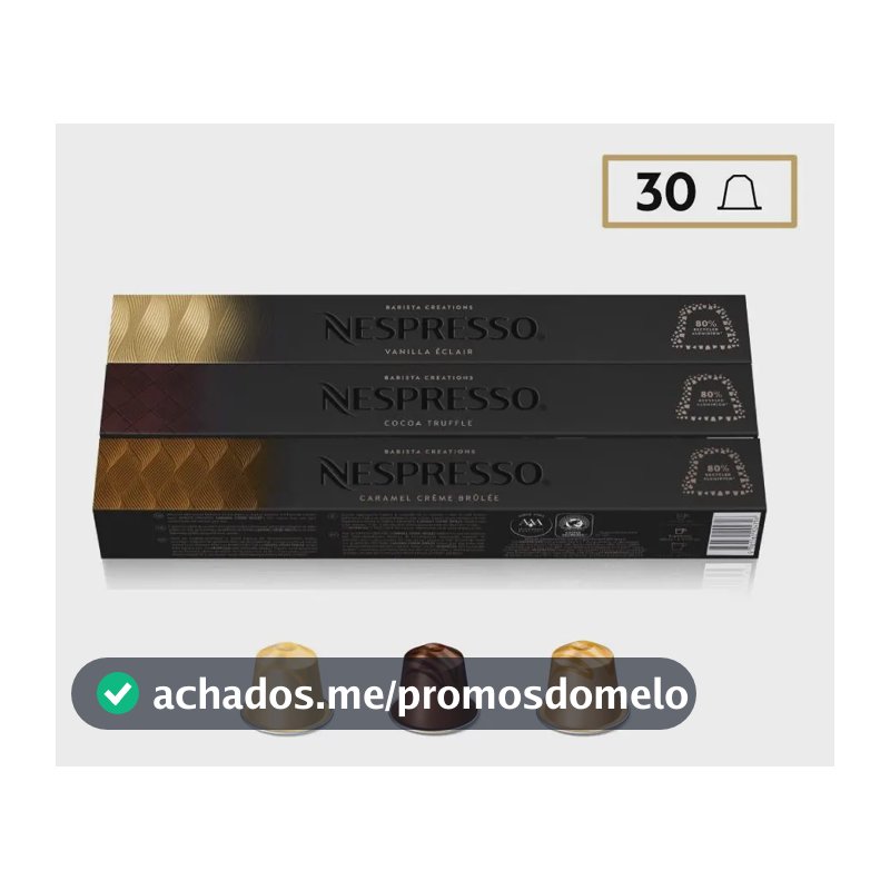 Cápsulas De Café Nespresso Barista - 30 Cápsulas