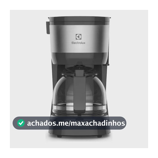 Cafeteira elétrica Electrolux inox filtro permanente removivel corta pingos capacidade 600ml 15 xicaras função manter aquecido sistema ECM10