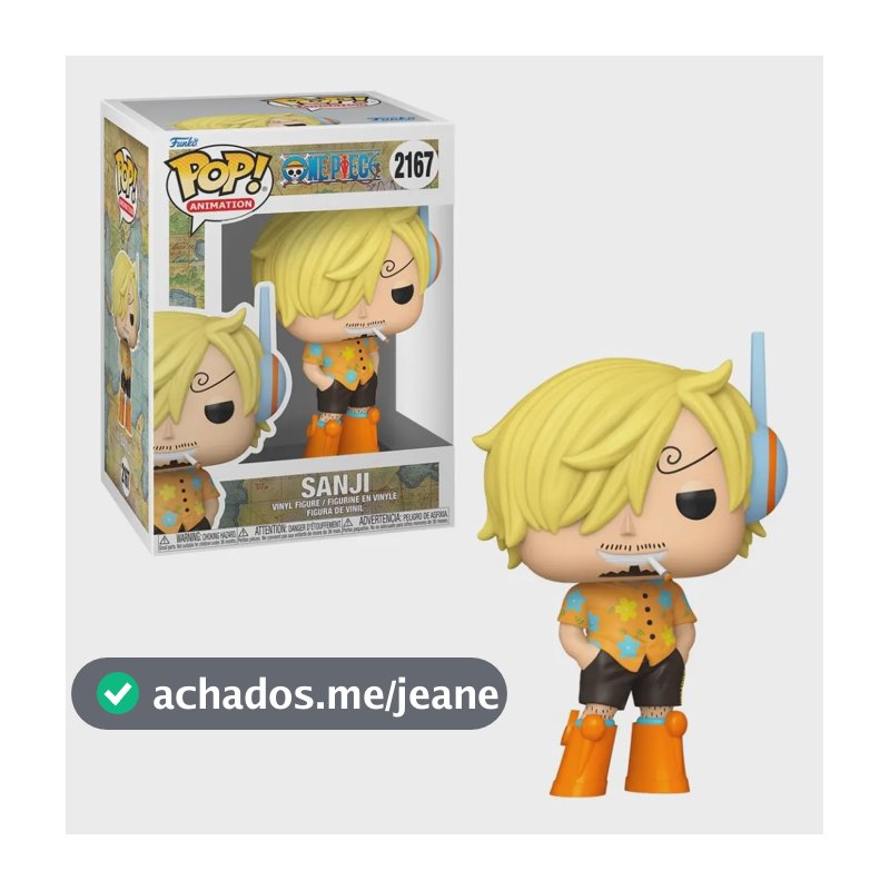 Boneco Funko Pop! One Piece Egghead - Sanji