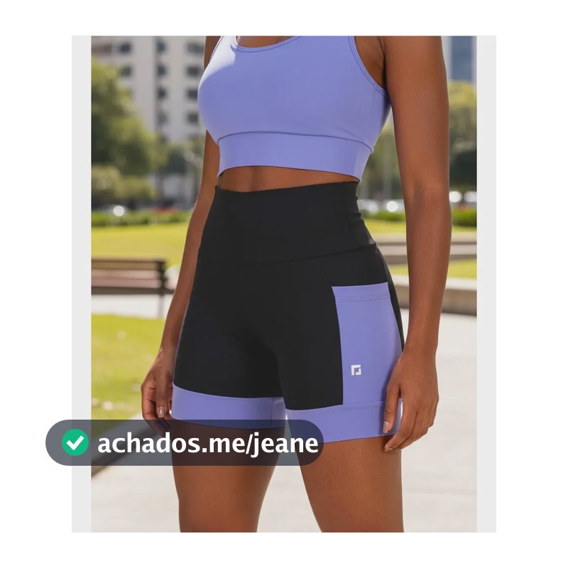 Shorts Para Corrida De Compressão Feminino Lilás P