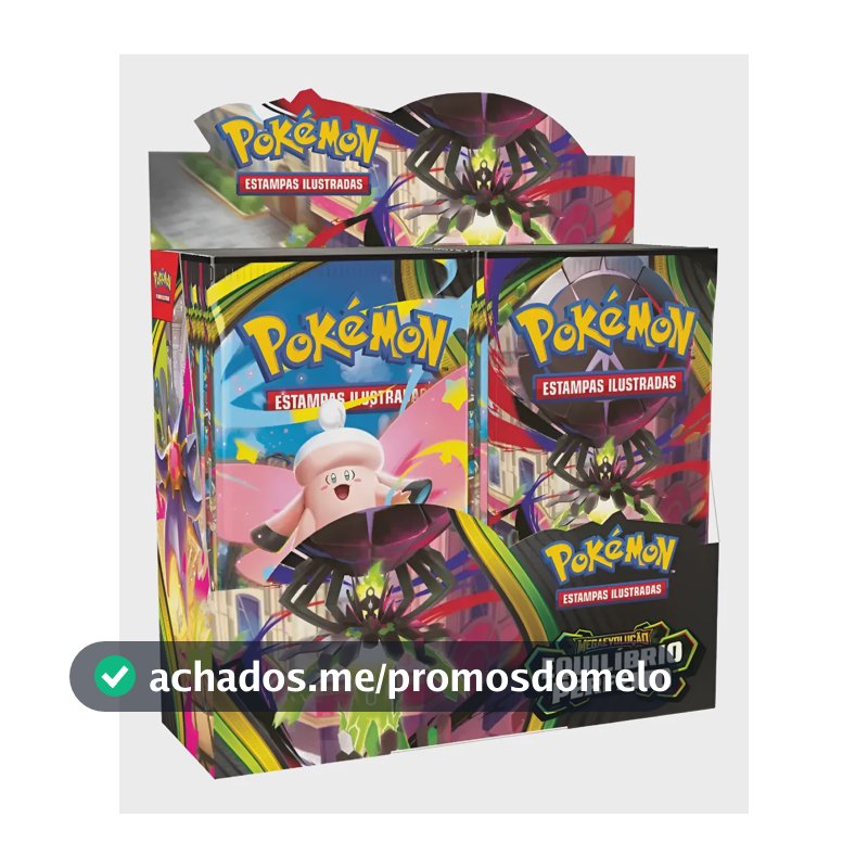 Box 36 Boosters Pokémon Equilíbrio Perfeito Mega Zygarde Ex Português