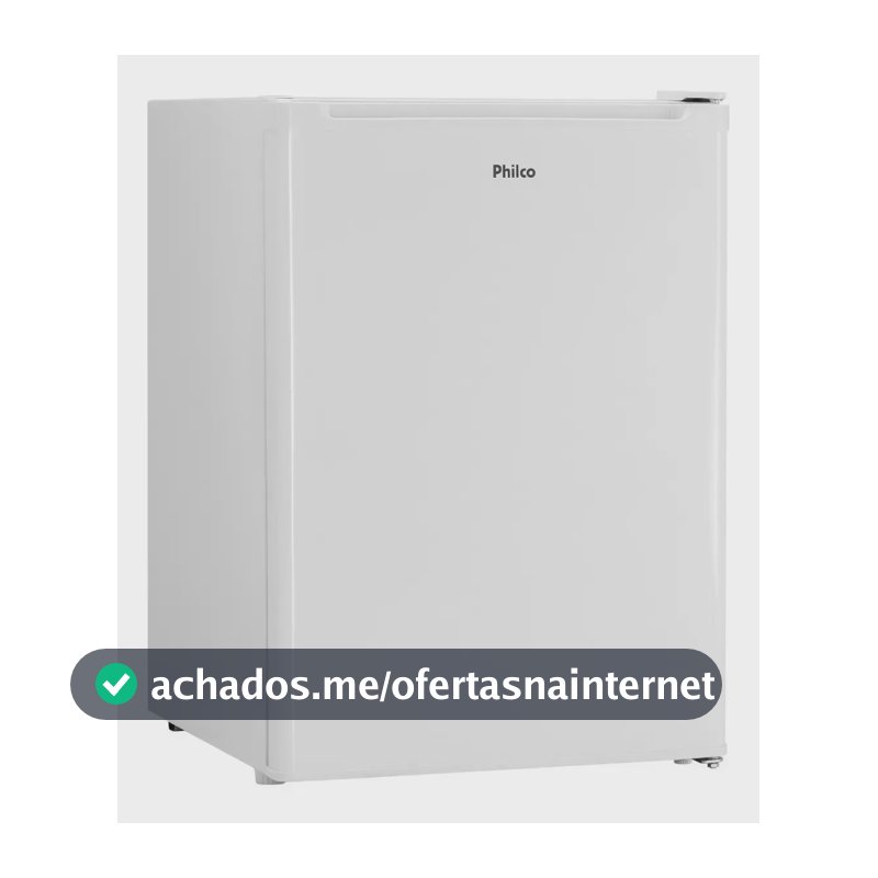 Frigobar Philco 68 Litros Compacto Econômico Compressor Porta Reversível PFG85B