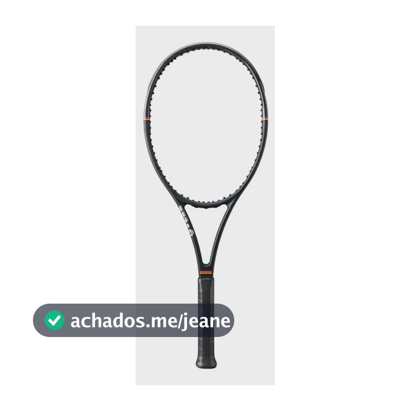 Raquete De Tênis Wilson Pro Staff 97l Classic 16x19 Original Preto L3