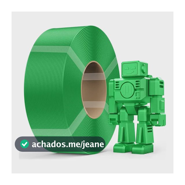 Filamento 3d Creality Cr-petg 1,75mm 1kg Refil Sem Carretel Verde