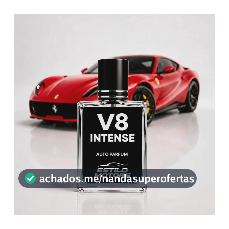 Perfume Automotivo V8 Intense - Estilo Motors Branco