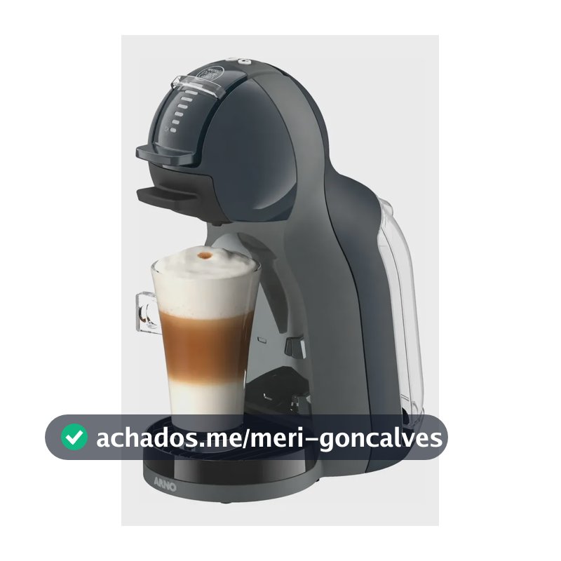 Cafeteira Nescafé Dolce Gusto Mini Me 2.0 Cinza-escuro 127v