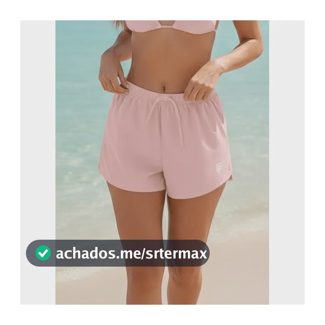 Shortinho Feminino Moda Praia Piscina Short Tactel Verão