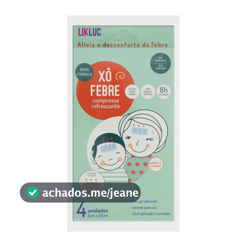 Xô Febre Compressa Refrescante - Baixar Febre