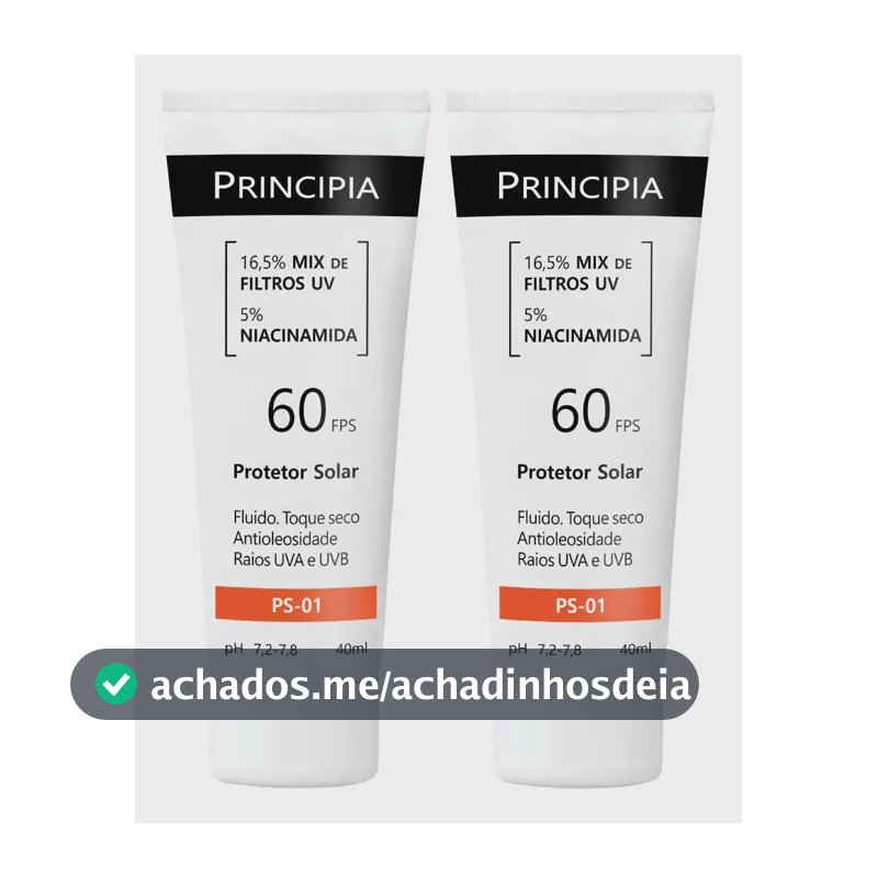 Principia Kit Protetor Solar Facial Ps-01 Fps60