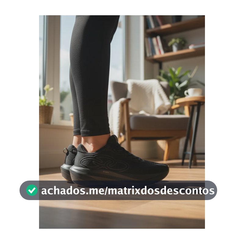 Tênis Olympikus Nuvem Leve Running Original + Nfe Preto Liso 42 Br