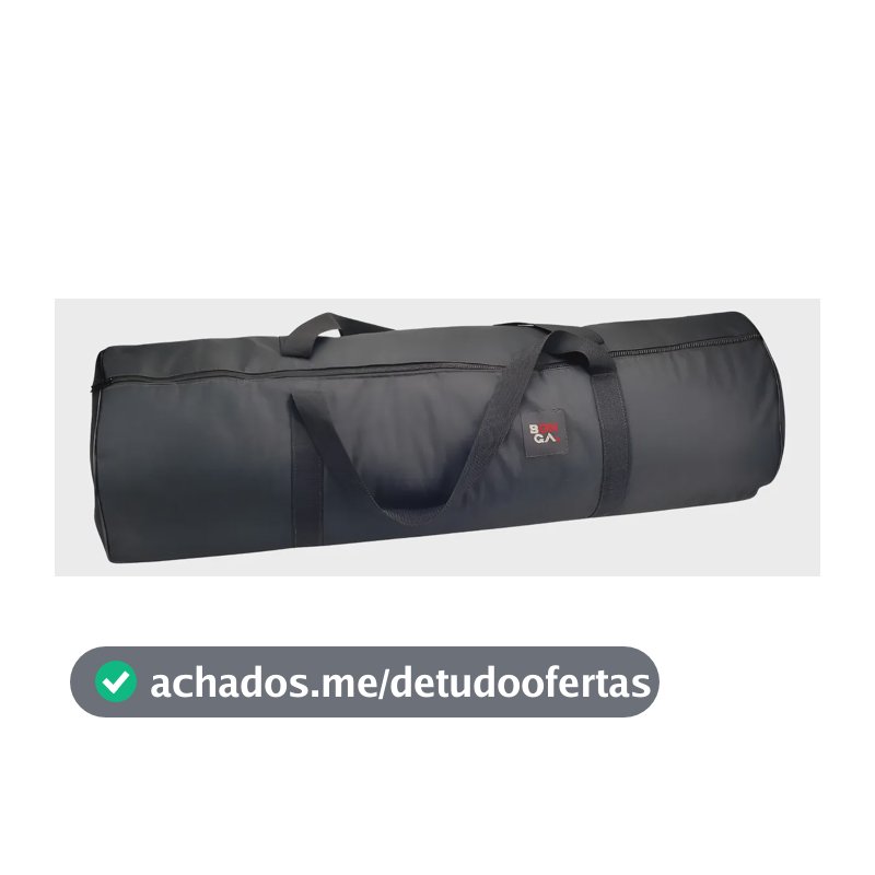Bag Bolsa Ferragem E Tripés Bateria Cine E Foto Bonga Preto