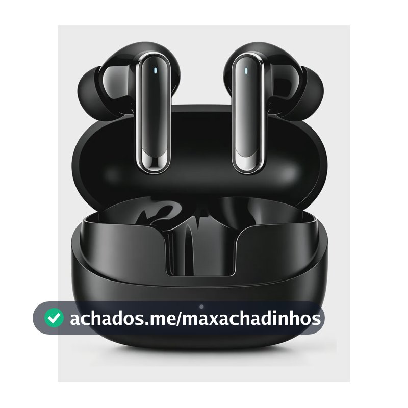 Fone De Ouvido Bluetooth 6.0 Anc Para Tv E Samsung Cor Preto Preto